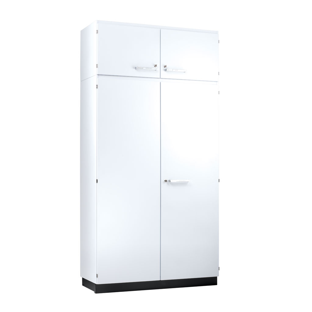 Top-mounted cabinet